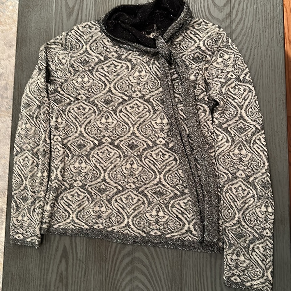 Cyrus Sparkly Metallic Sweater -